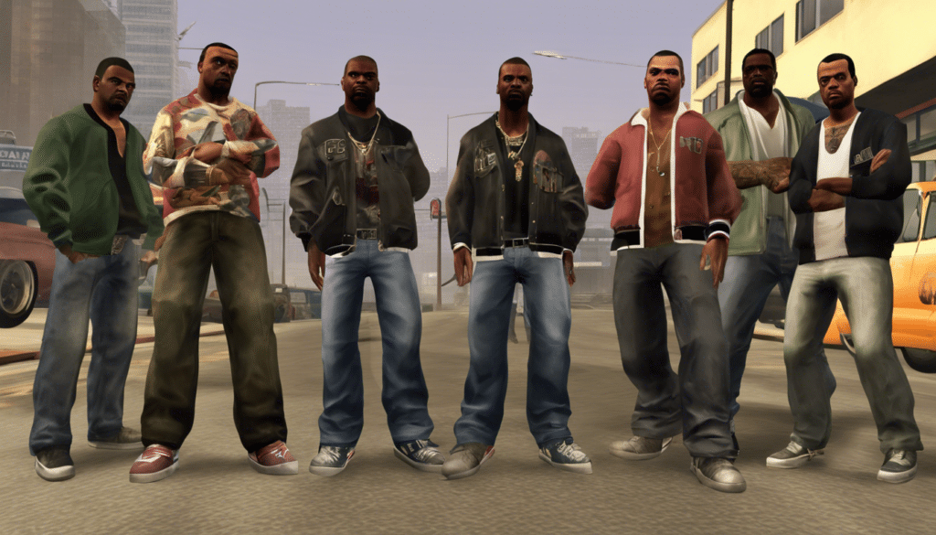 découvrez les gangs urbains présents dans gta et plongez-vous dans l'univers de la criminalité urbaine. apprenez-en davantage sur les différents groupes et leurs activités dans grand theft auto.