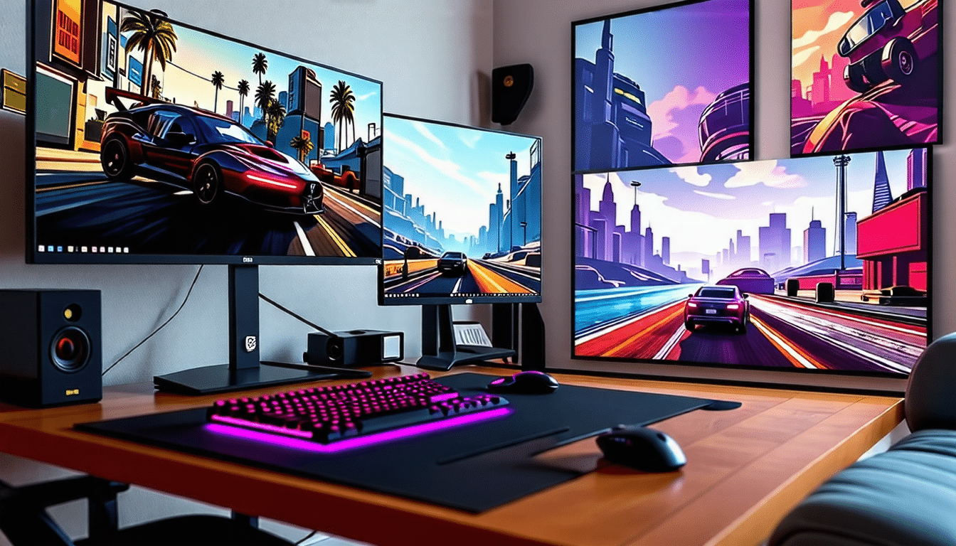 Entdecken Sie das kreativste Modemenü, um GTA 5 auf dem PC zu spielen! Verbessern Sie Ihr Spielerlebnis mit neuen Funktionen, einzigartigen Anpassungen und innovativen Spieloptionen. Tauchen Sie ein in die faszinierende Welt von Los Santos mit Modifikationen, die Ihr Online-Abenteuer verändern!