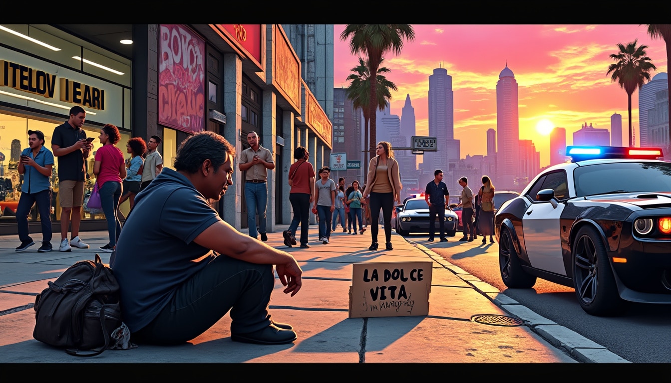 découvrez comment le scénario de grand theft auto explore des thèmes sociaux complexes tels que la violence, la pauvreté et la corruption à travers une narration immersive et provocante. plongez dans l'univers de gta et analysez ses réflexions sur la société contemporaine.