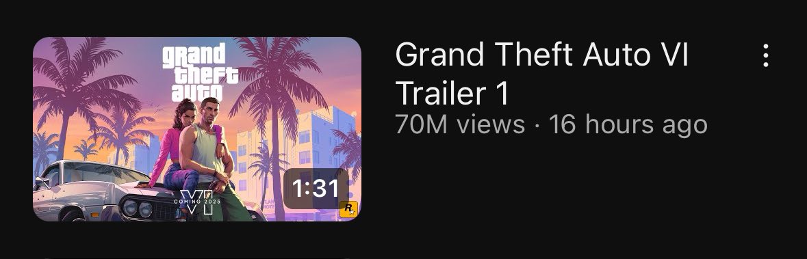 découvrez le trailer de gta 6, qui a battu tous les records d'audience ! plongez dans un univers captivant, rempli d'action et d'aventures, et soyez parmi les premiers à explorer les nouveautés qui feront de ce jeu un incontournable.