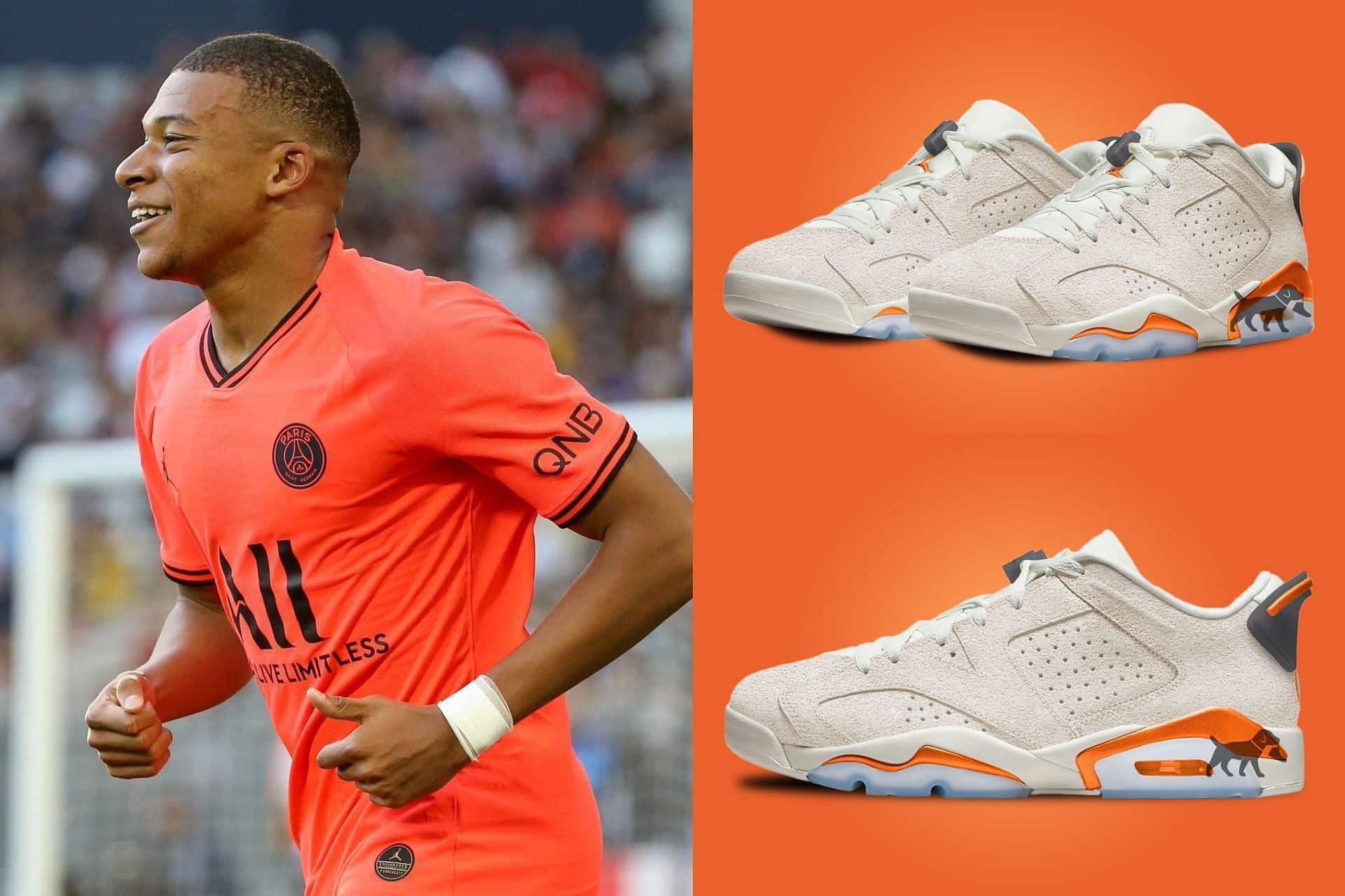 découvrez nos mock-ups exceptionnels des jordan 6 inspirés par gta vi. plongez dans l'univers du jeu vidéo tout en arborant un style unique et tendance avec ces baskets emblématiques. parfaites pour les fans de sneakers et de jeux vidéo.