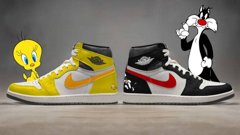 découvrez notre sélection exclusive de mock-ups jordan 6 inspirés par gta vi. plongez dans l'univers du jeu vidéo avec ces designs uniques qui allient style et innovation, parfaits pour les passionnés de sneakers et de gaming.